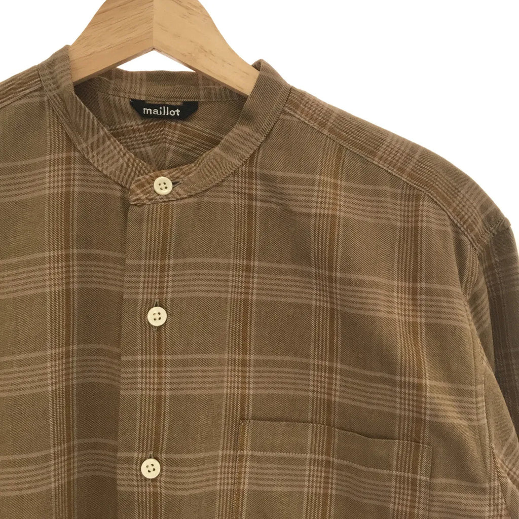 maillot / マイヨ | チェック オーバーシャツ | 0 | マルチカラー | レディース