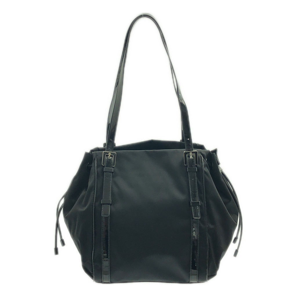 Agnes b. / アニエスベー | ナイロン ロゴ ハンド トートバッグ | ブラック | レディース