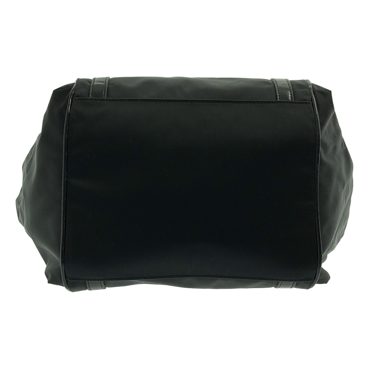 Agnes b. / アニエスベー | ナイロン ロゴ ハンド トートバッグ | ブラック | レディース