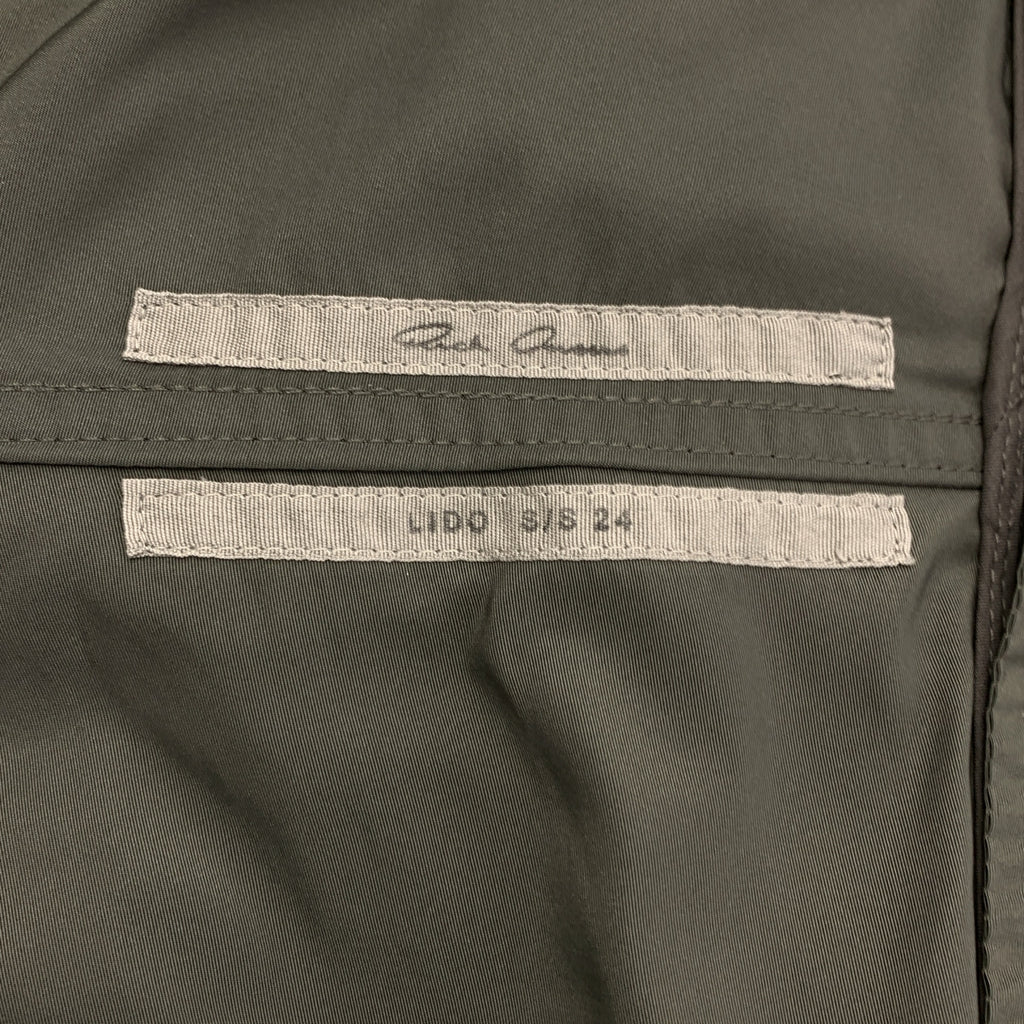 Rick Owens / 릭 오웬스 | 2024SS | BOLAN BANANA PANTS 보란 바나나 사이드 지퍼 바지 | 28 | 남성