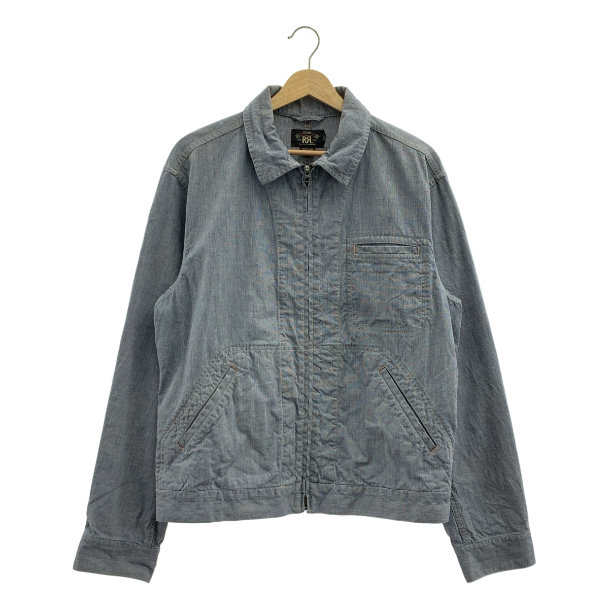 RRL / ダブルアールエル | コットン ピンチェック ジップアップ ジャケット | M | メンズ