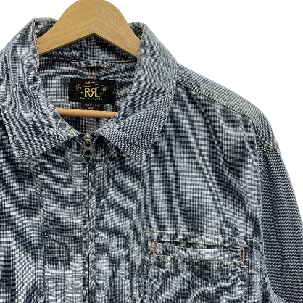 RRL / ダブルアールエル | コットン ピンチェック ジップアップ ジャケット | M | メンズ