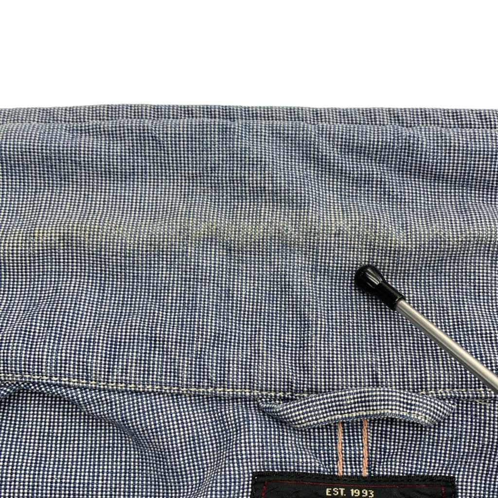 RRL / ダブルアールエル | コットン ピンチェック ジップアップ ジャケット | M | メンズ