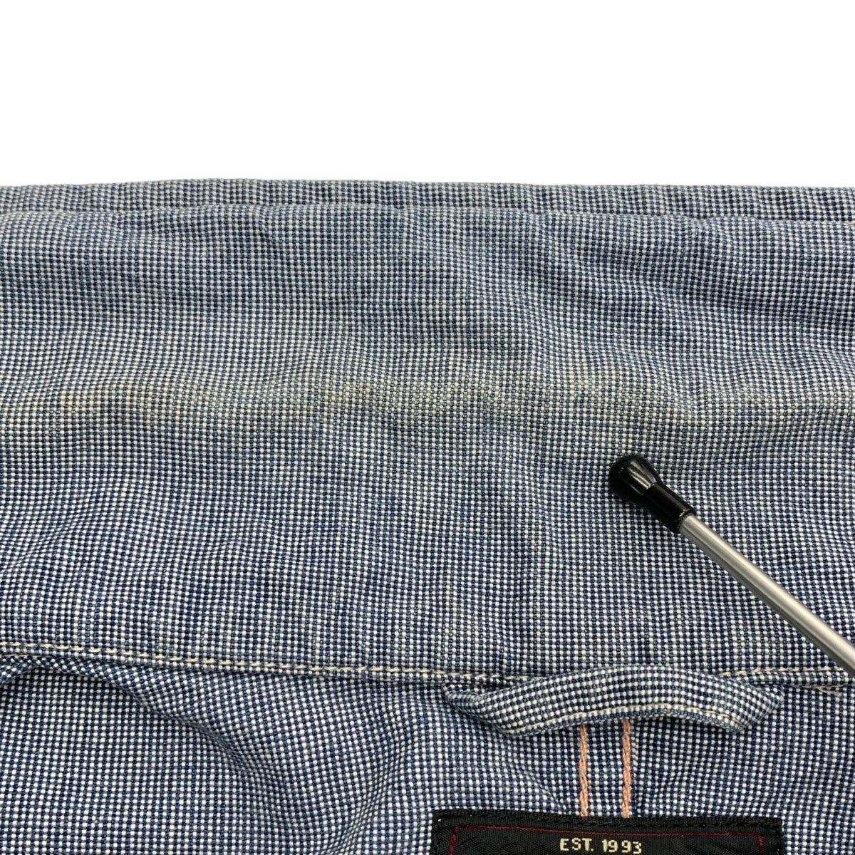 RRL / ダブルアールエル | コットン ピンチェック ジップアップ ジャケット | M | メンズ