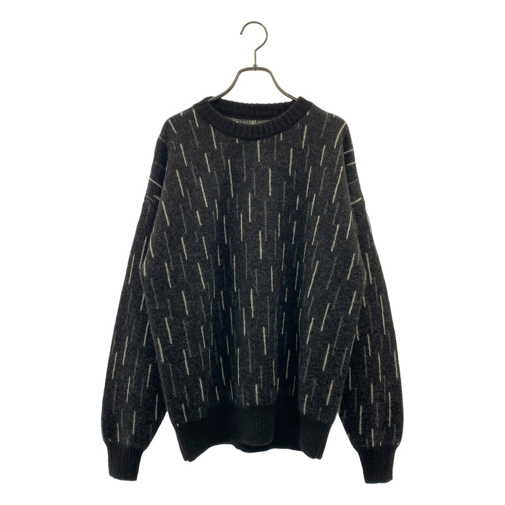 MARKAWARE / マーカウェア | 2025AW | Natural Colar Alpaca Rain Drop Pattern Jumper アルパカ プルオーバー ニット | 2 | メンズ