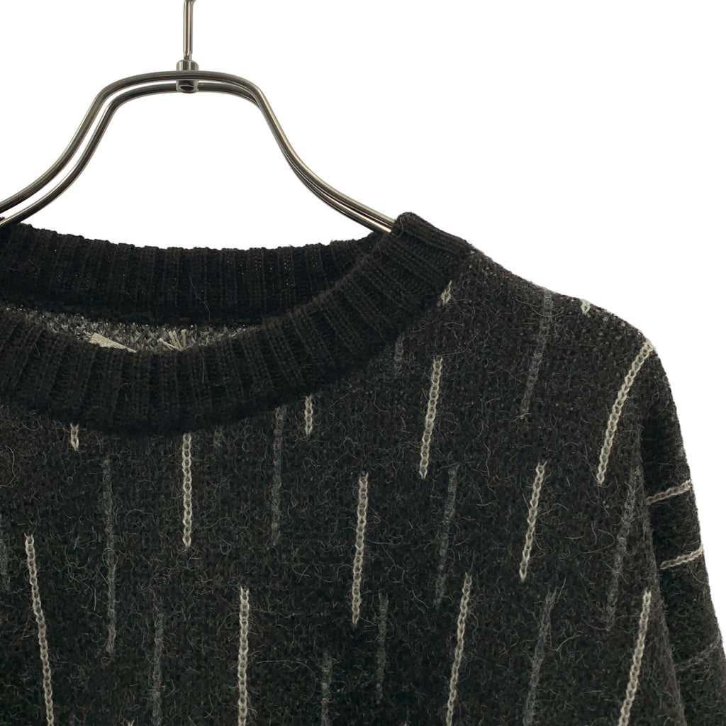 MARKAWARE / マーカウェア | 2025AW | Natural Colar Alpaca Rain Drop Pattern Jumper アルパカ プルオーバー ニット | 2 | メンズ