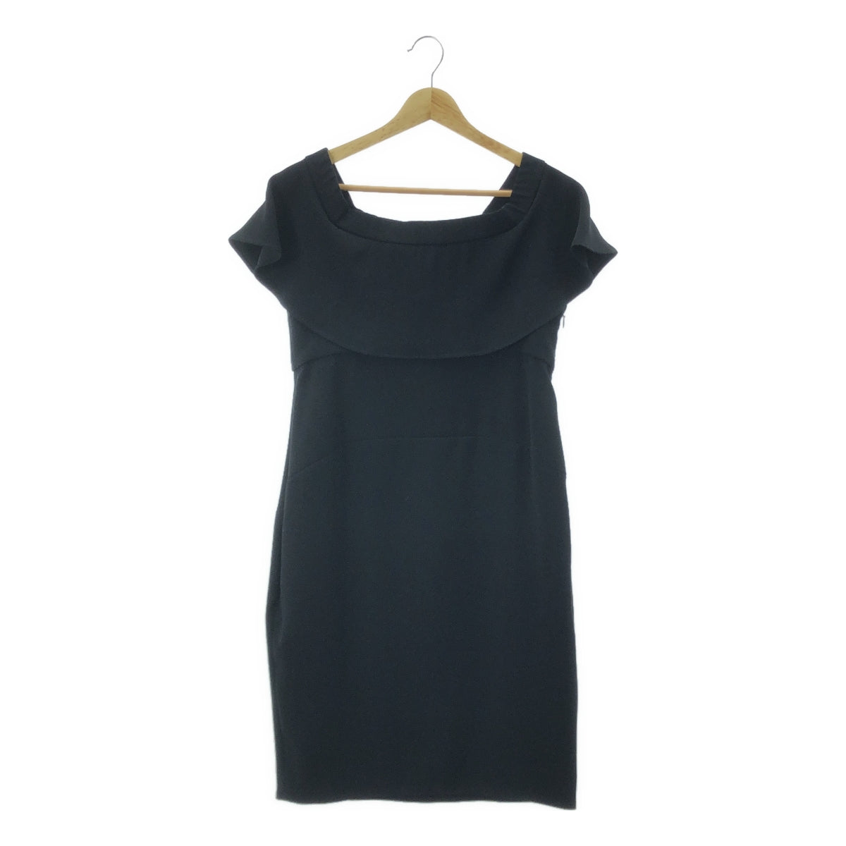 [狀況極佳] YOKO CHAN / Yoko Chan | 露肩無袖洋裝 | 36碼 | 黑色 | 女款