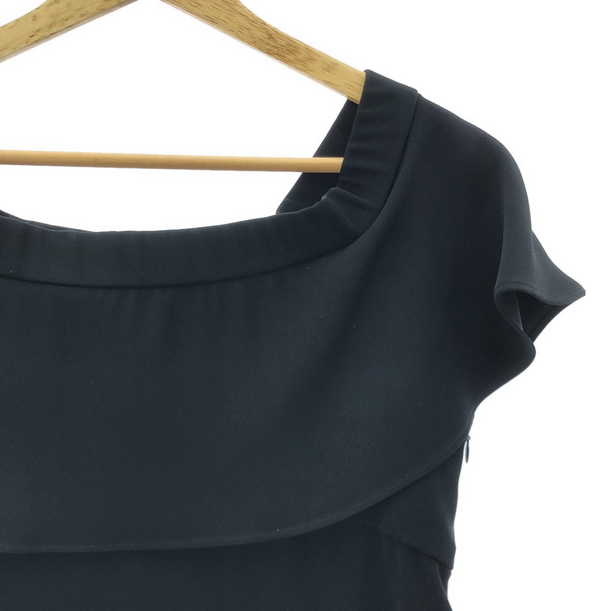 [狀況極佳] YOKO CHAN / Yoko Chan | 露肩無袖洋裝 | 36碼 | 黑色 | 女款