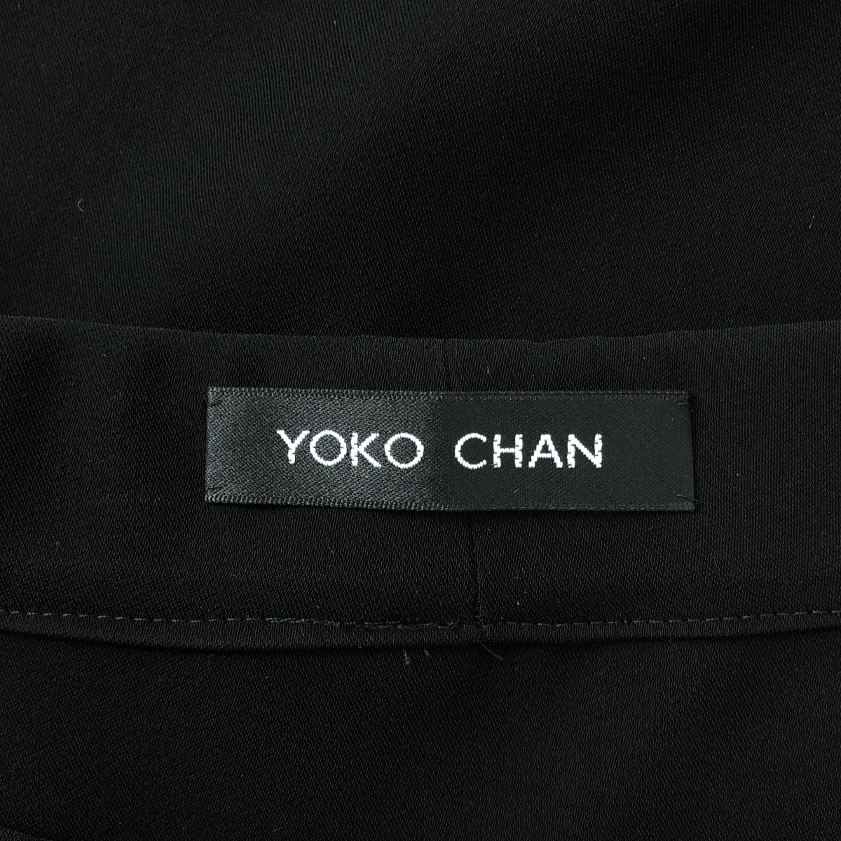 【美品】  YOKO CHAN / ヨーコチャン | オフショルダー ノースリーブ ワンピース | 36 | ブラック | レディース