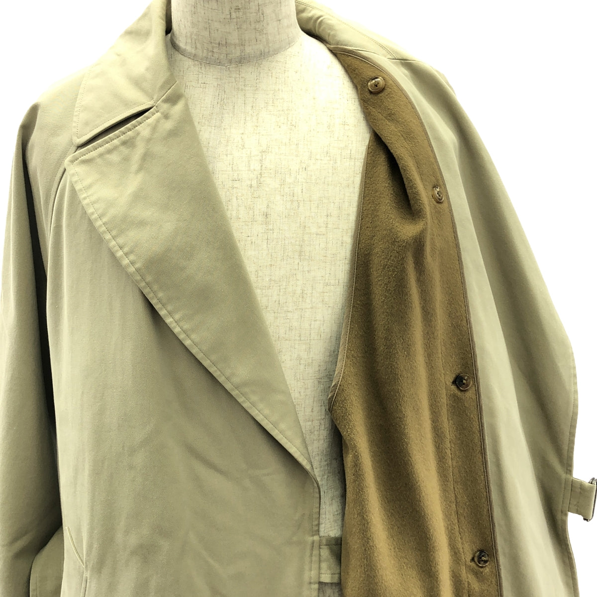 科莫利 |繫帶大衣 / 可拆式羊絨內襯 / S03-04022 | 2 |黑色 |男士