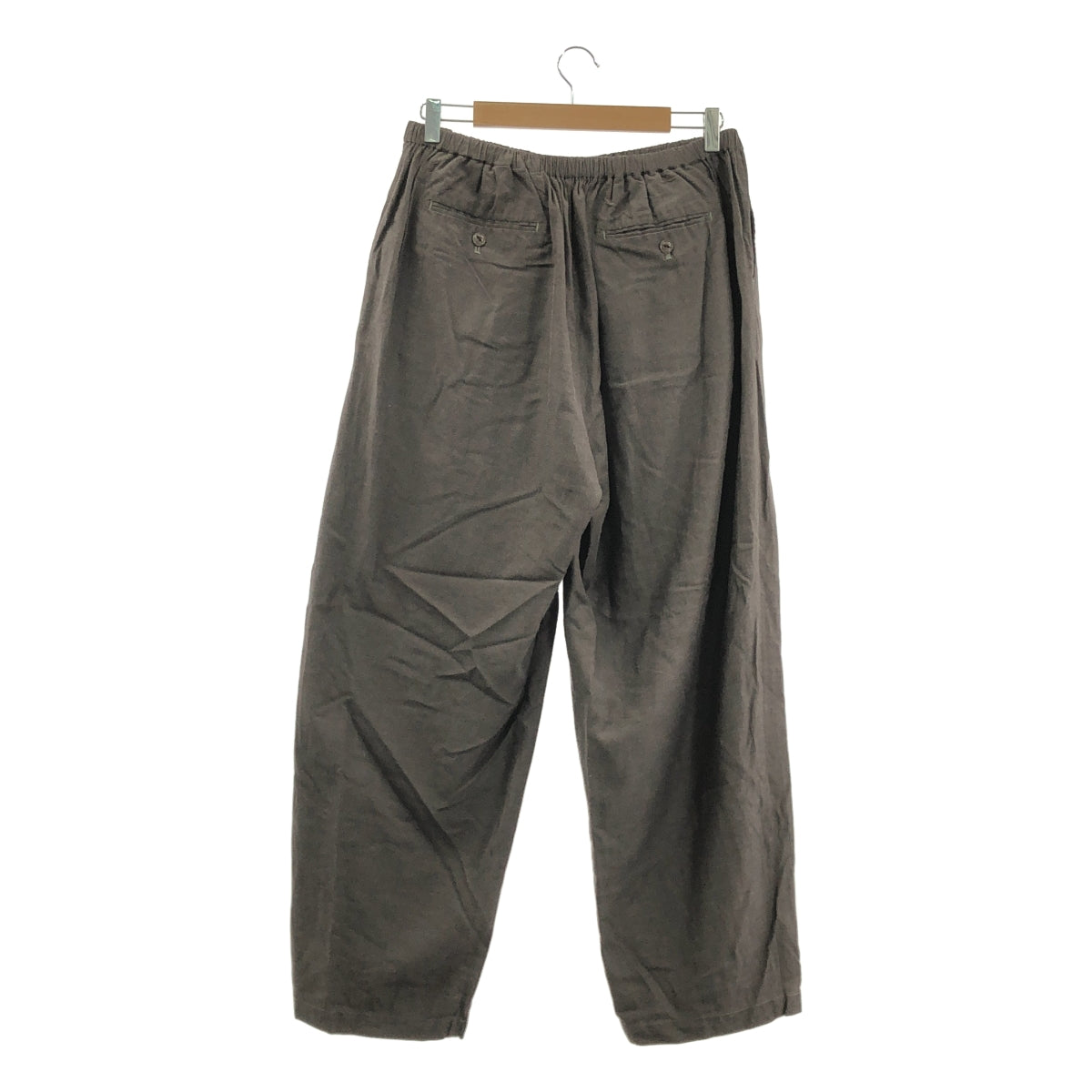 YOKO SAKAMOTO | 2025SS | Relax Easy Pants | S碼 | 深棕色 | 男款