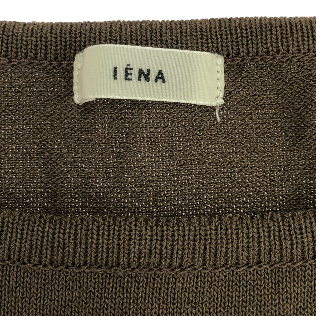 IENA | 2024SS | Cotton Stretch NEO Wide Crew Pullover | F | Women's