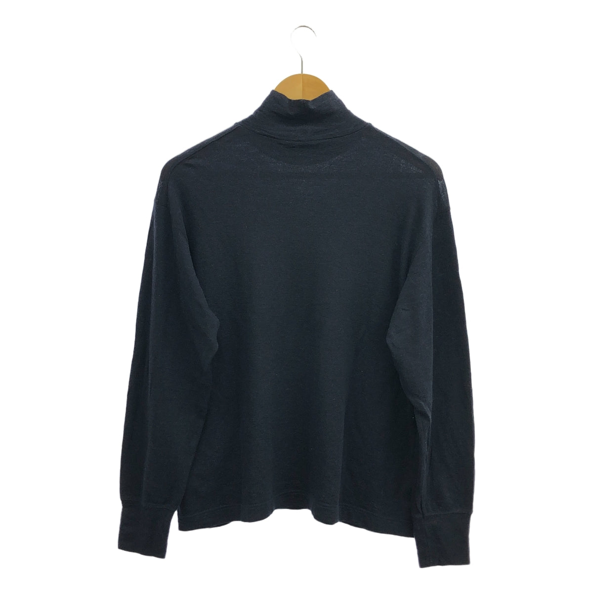 gicipi / 지치피 | 모의 목 모직 실크 니트 | 5 | 네이비 | 남성