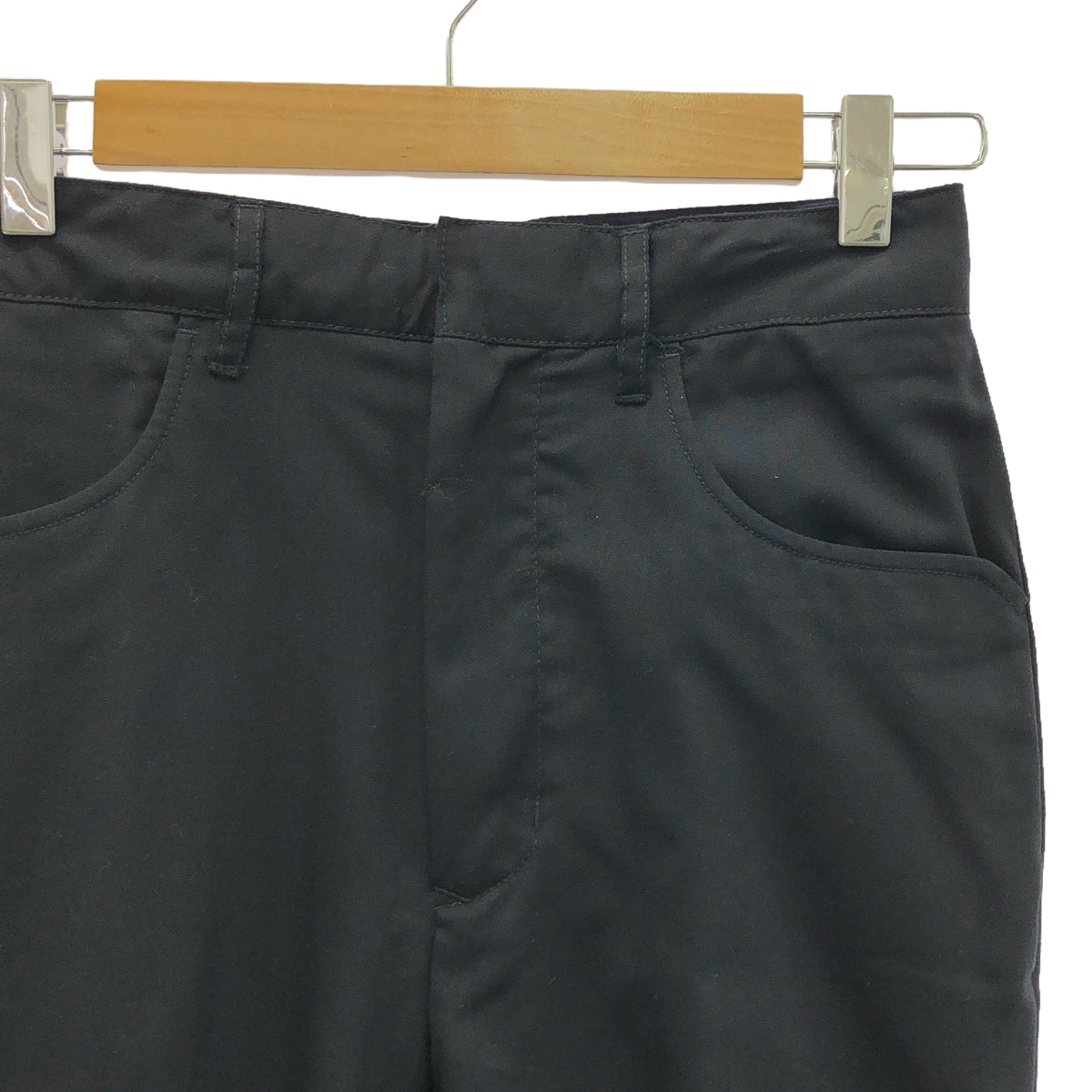 【美品】  FARAH / ファーラー | ブーツカット フレア スラックスパンツ | 26 | ダークネイビー | レディース