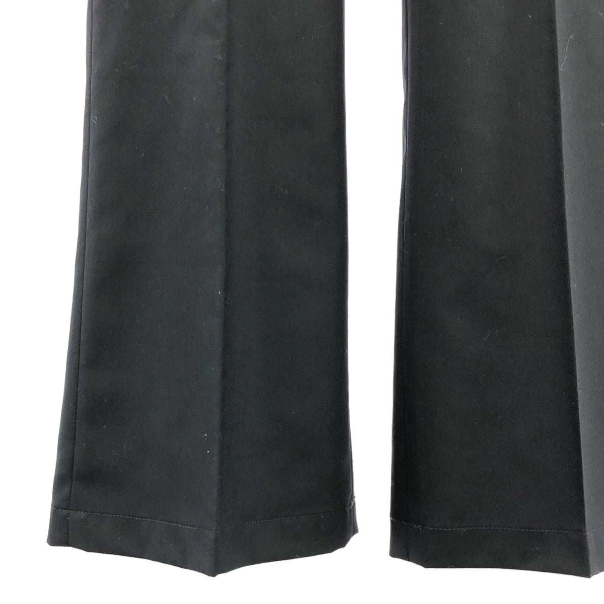 【美品】  FARAH / ファーラー | ブーツカット フレア スラックスパンツ | 26 | ダークネイビー | レディース