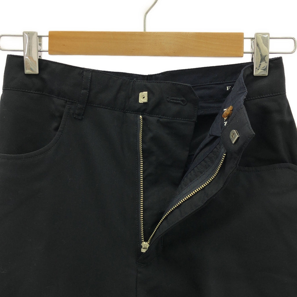 【美品】  FARAH / ファーラー | ブーツカット フレア スラックスパンツ | 26 | ダークネイビー | レディース