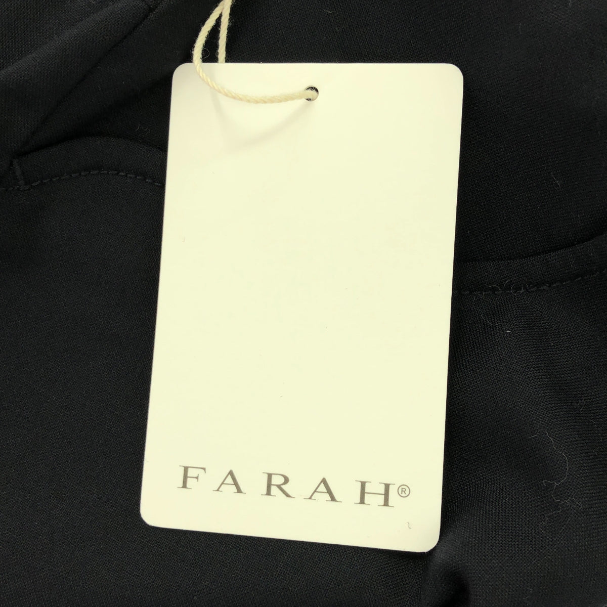 【美品】  FARAH / ファーラー | ブーツカット フレア スラックスパンツ | 26 | ダークネイビー | レディース