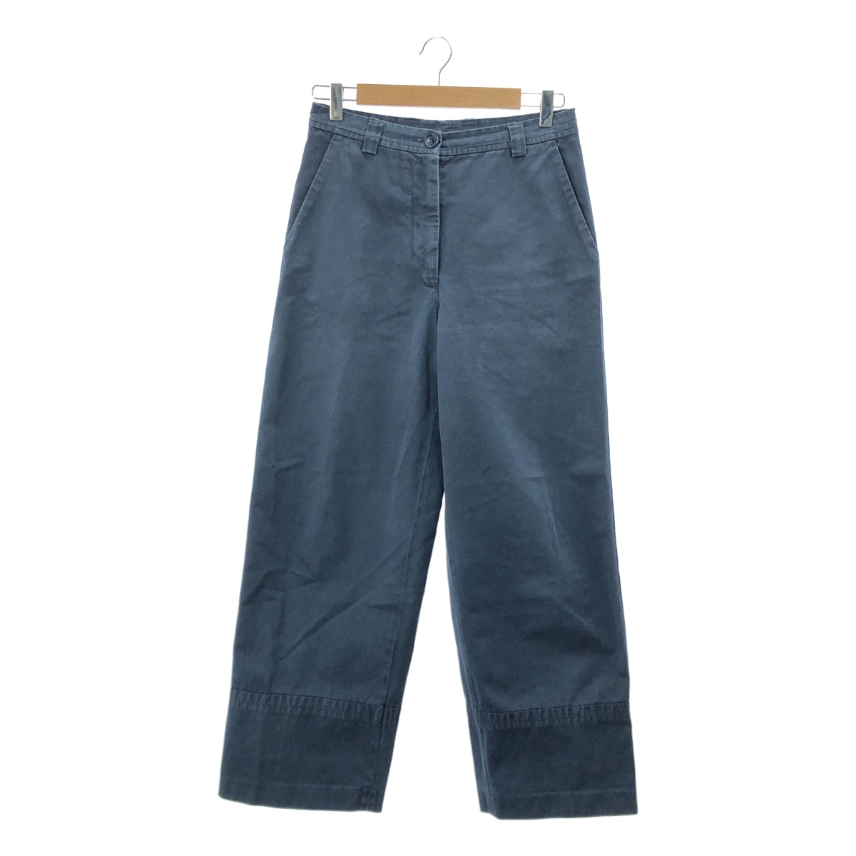 DRIES VAN NOTEN | 棉質加長工裝褲 | 36碼 | 海軍藍 | 女款