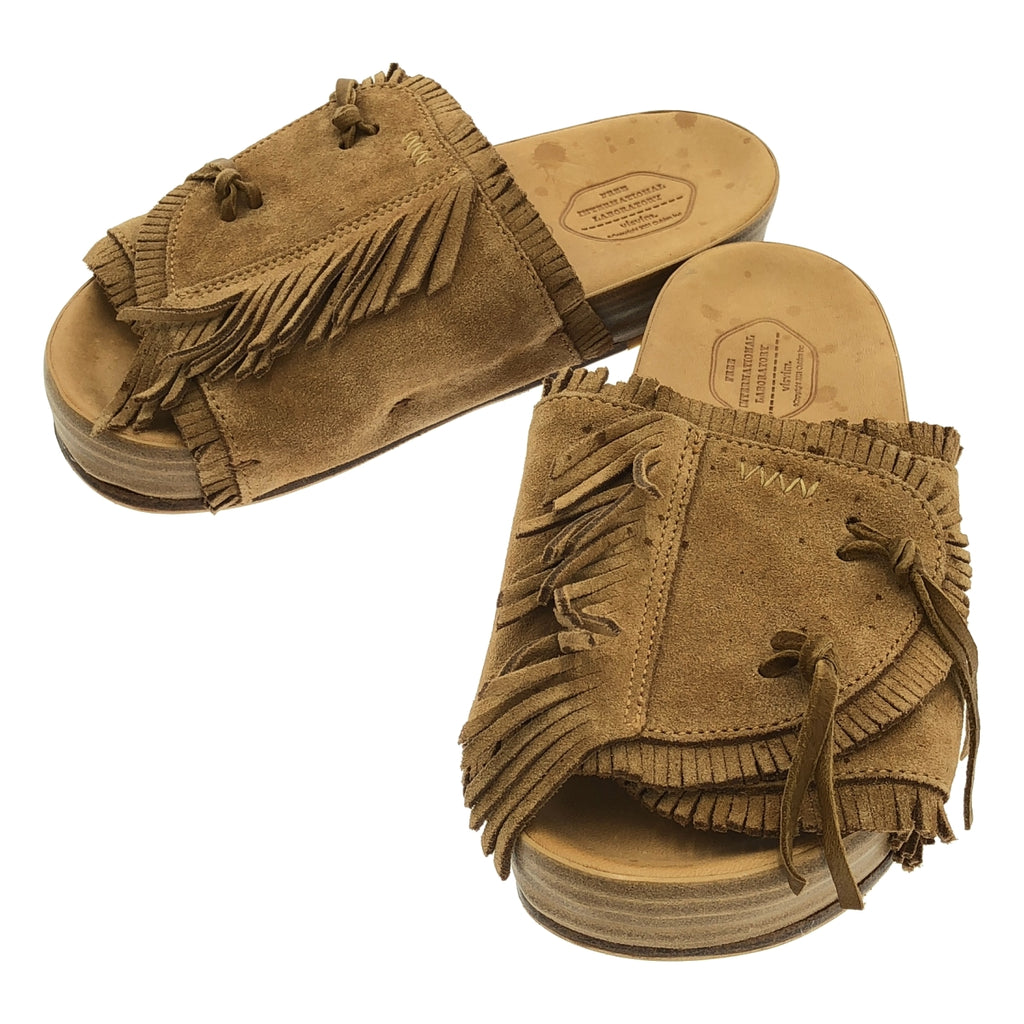 visvim | WMV CHRISTO SHAMAN-FOLK W 皮革流蘇涼鞋 | XS | 女款