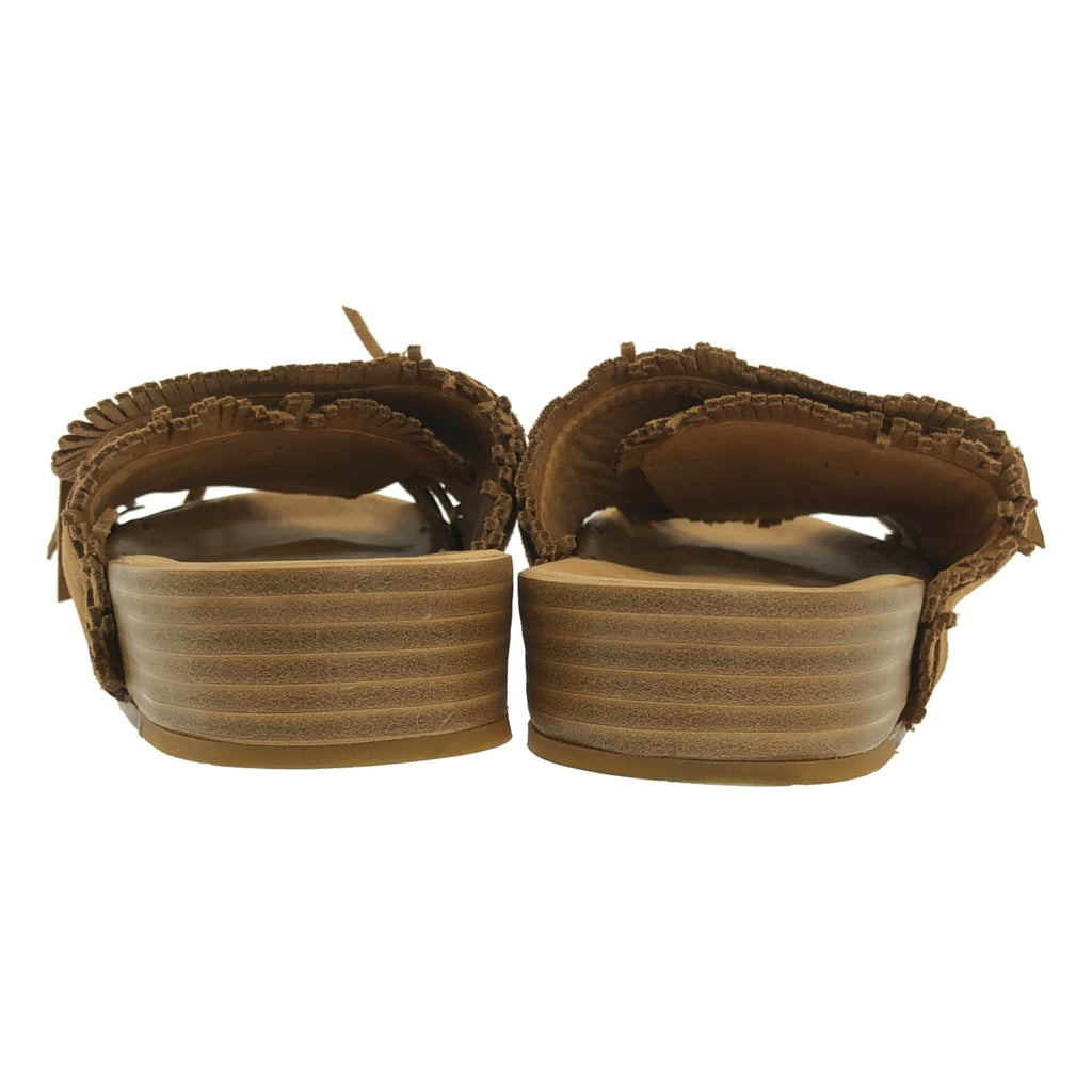 visvim | WMV CHRISTO SHAMAN-FOLK W 皮革流蘇涼鞋 | XS | 女款