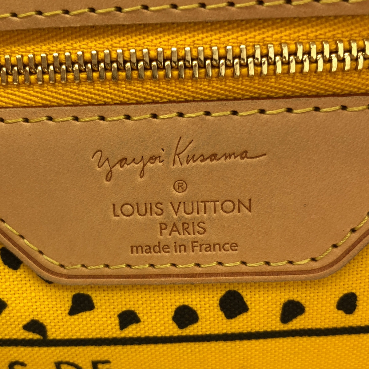 Louis Vuitton / ルイヴィトン | × 草間彌生 Neverfull MM / M40685 モノグラム ウェーブ ネヴァーフル MM レザー ハンド トート バッグ |