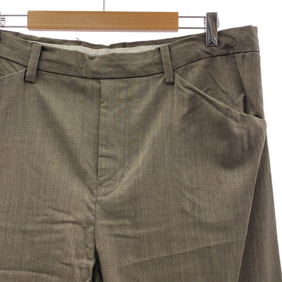 SUN SEA / サンシー | SNM4 WIDE STRAIGHT PANTS ワイド パンツ | 2 | ブラウン | メンズ