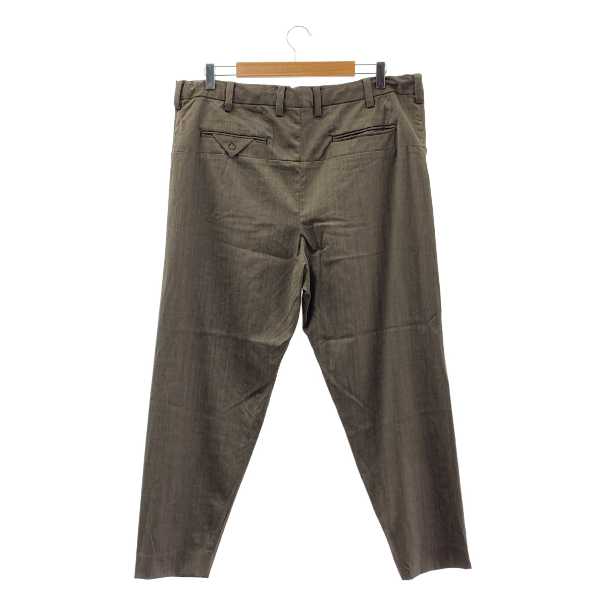 SUN SEA / サンシー | SNM4 WIDE STRAIGHT PANTS ワイド パンツ | 2 | ブラウン | メンズ