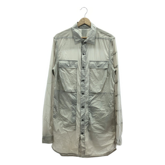 Rick Owens / リックオウエンス | 2019SS | shirt bag ロングシャツ | 48 | メンズ