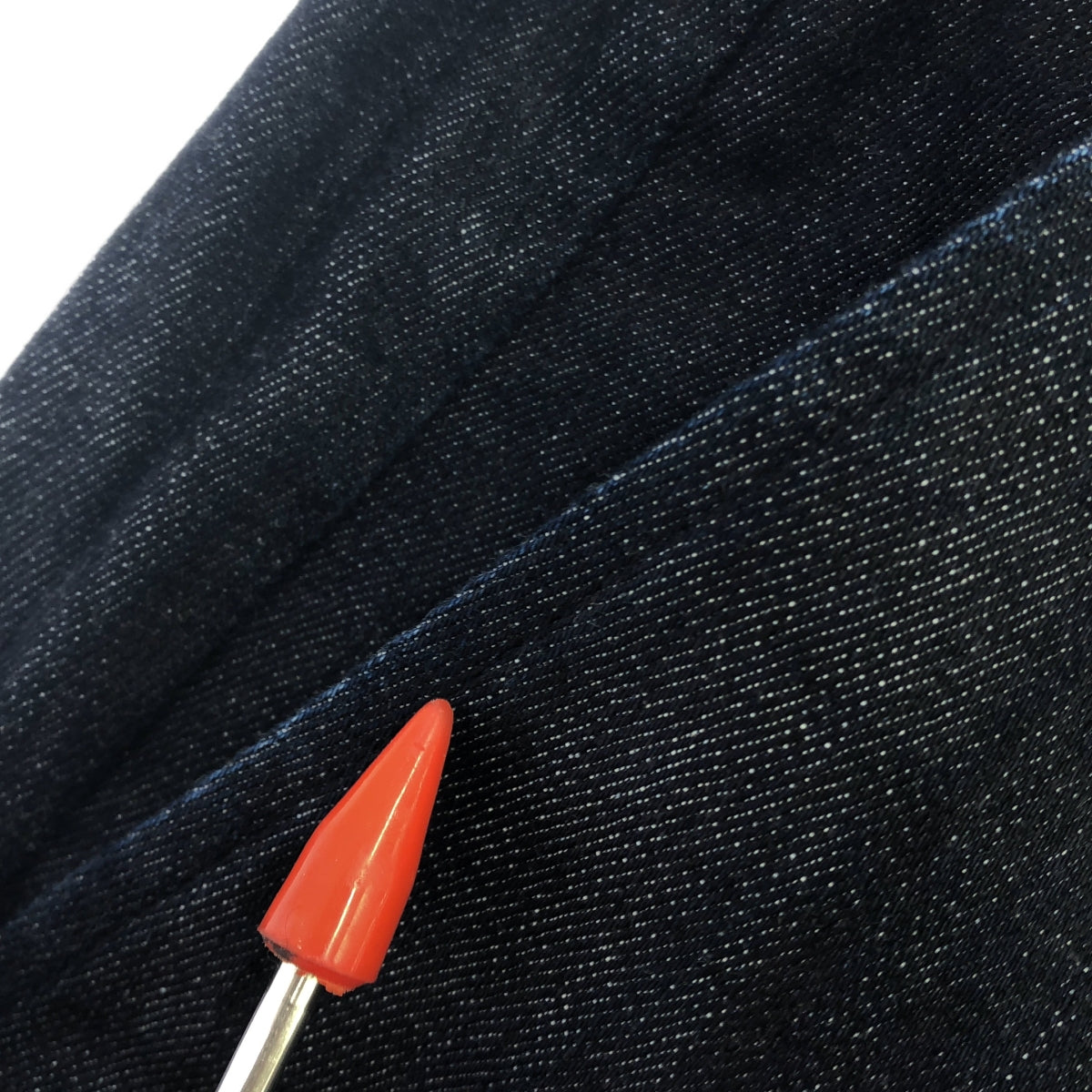 UNITED TOKYO / 유나이티드 도쿄 | 사이드 고무 데님 발목 슬랙스 | 3 | 인디고 | 남성