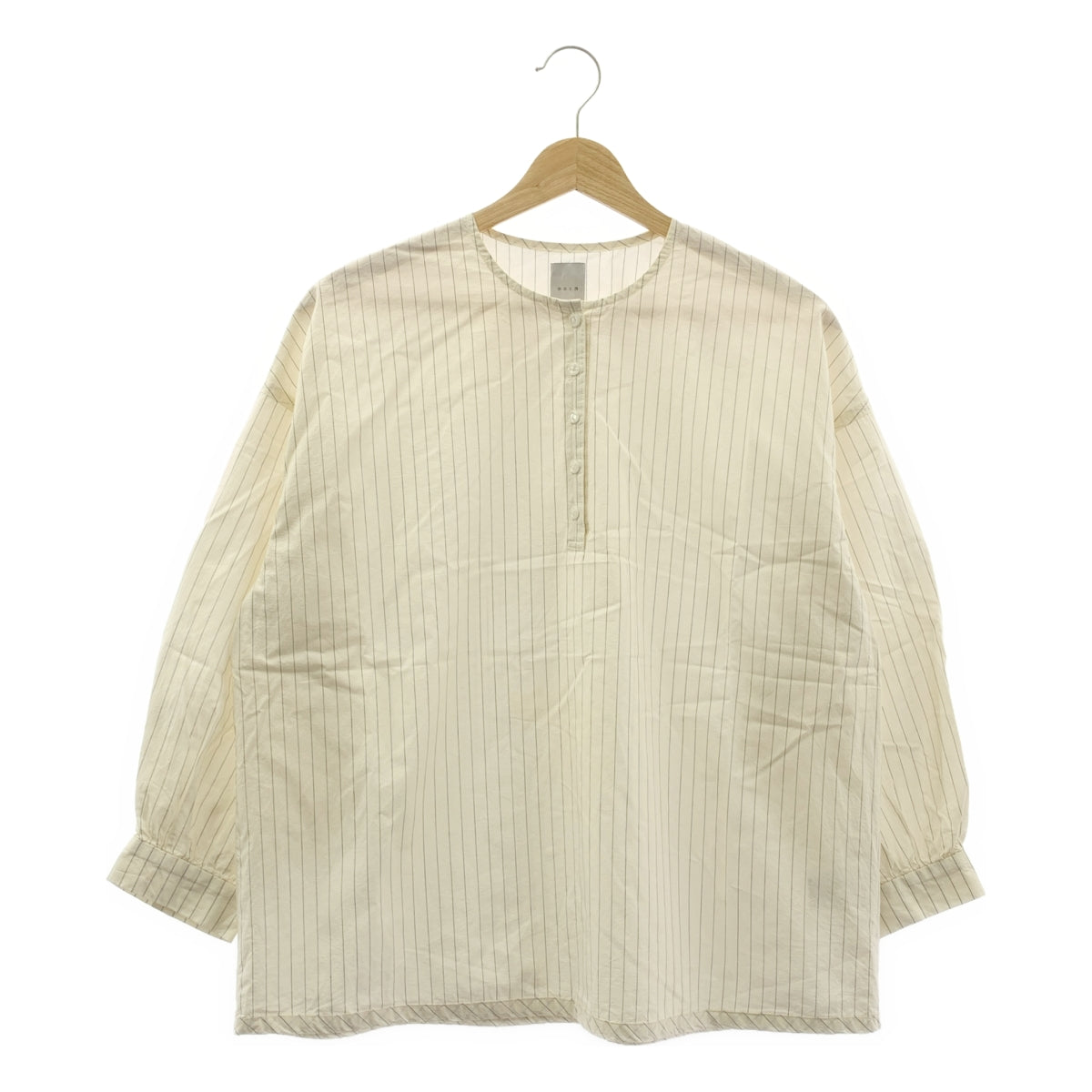 節慶與詩 / Kyujitsutota | 無領條紋襯衫 | F | 女裝