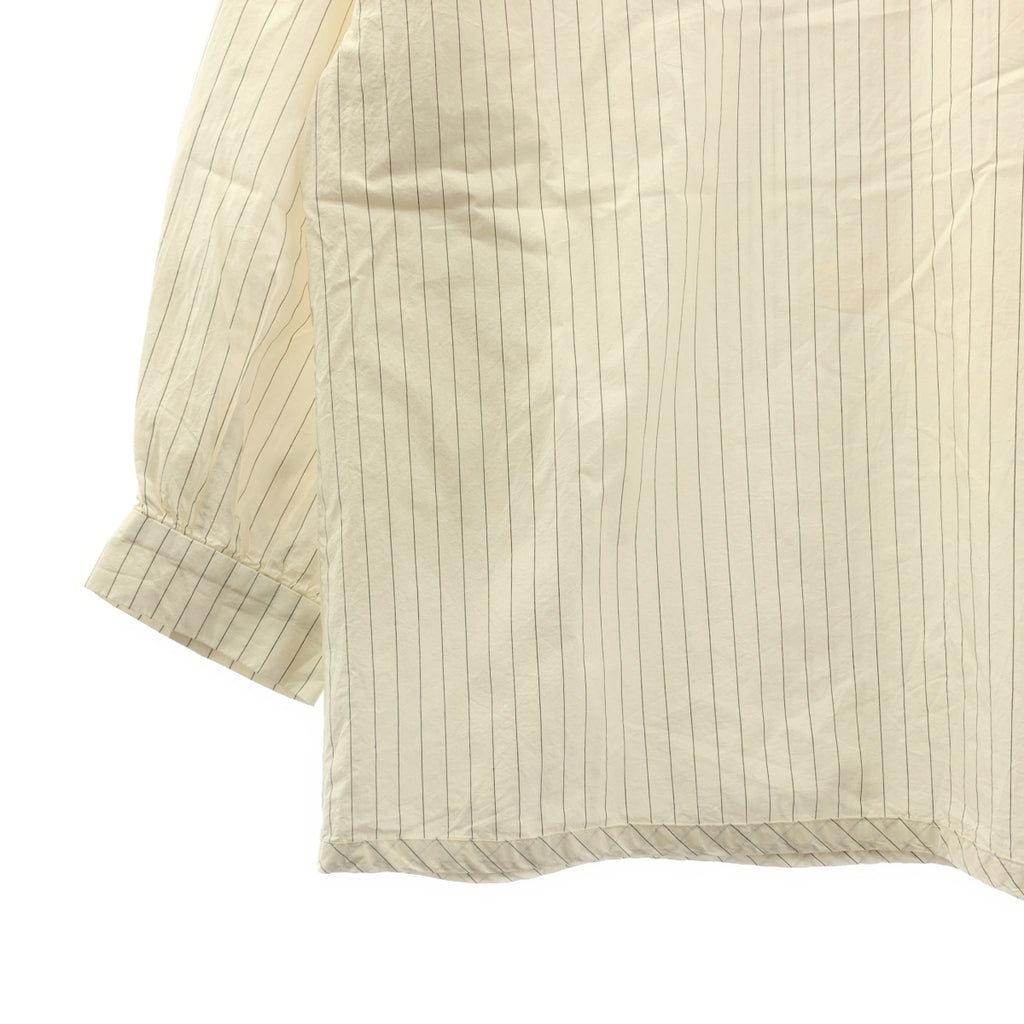 휴일과 시 / 큐지츠 토우타 | 노 컬러 스트라이프 블라우스 | F | 여성