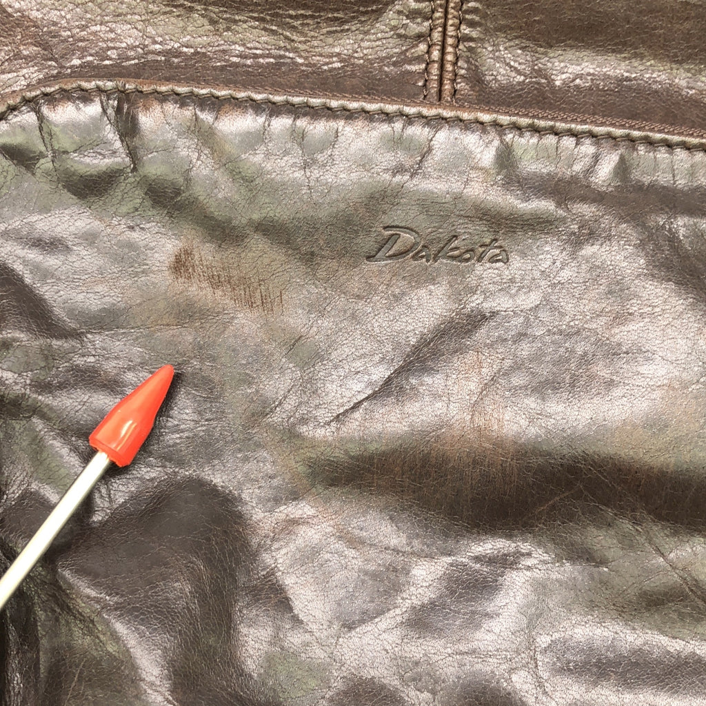 Dakota / ダコタ | レザー 2way  ハンド バックパック | ダークブラウン | レディース