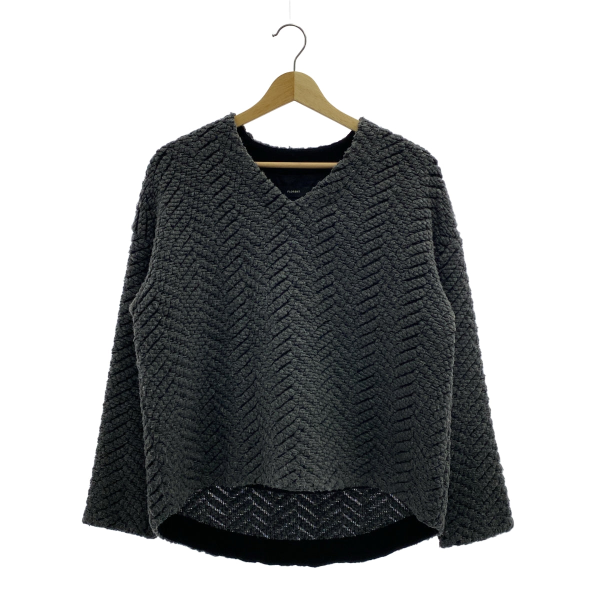 FLORENT | 羊毛針織毛衣 | 全襯裡 | 灰色 | 女款