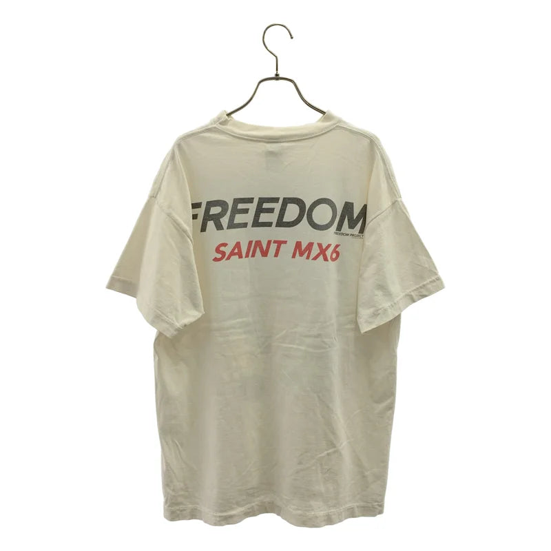 SAINT MICHAEL  Mxxxxxx / セントマイケル | × FREEDOM ASTRO / 両面プリント オーバーサイズ Tシャツ カットソー | M | メンズ