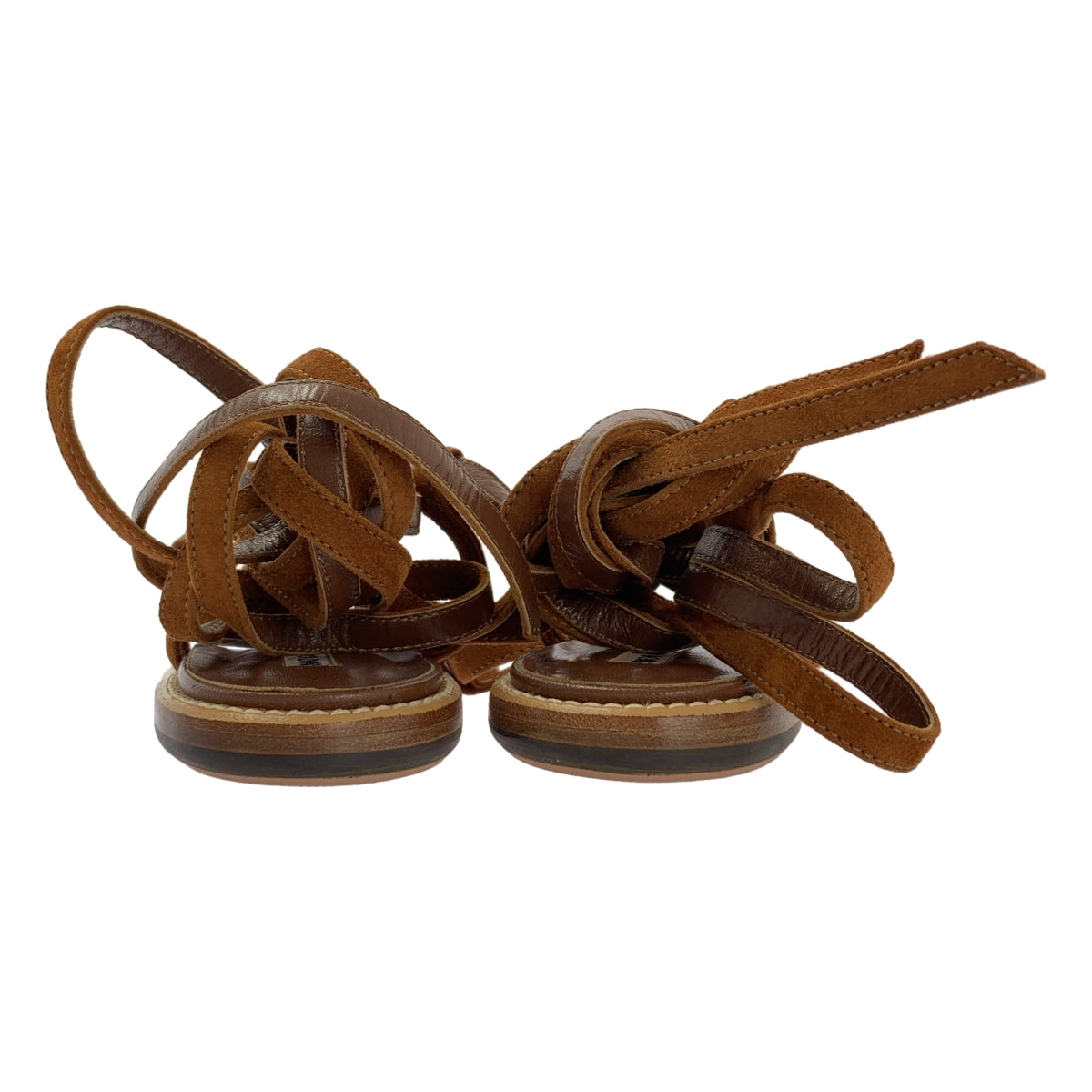 MANOLO BLAHNIK / マノロブラニク | フラット レザーレースアップ