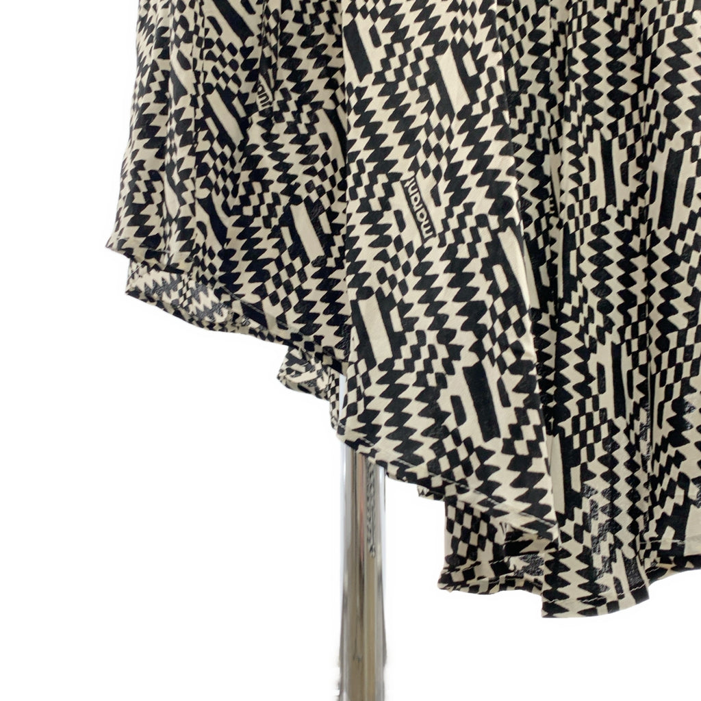 ISABEL MARANT ETOILE / 이사벨 마랑 에투아르 | JUPE ALONA / 비스코스 총무늬 로고 드로스트링 스커트 | 34 |