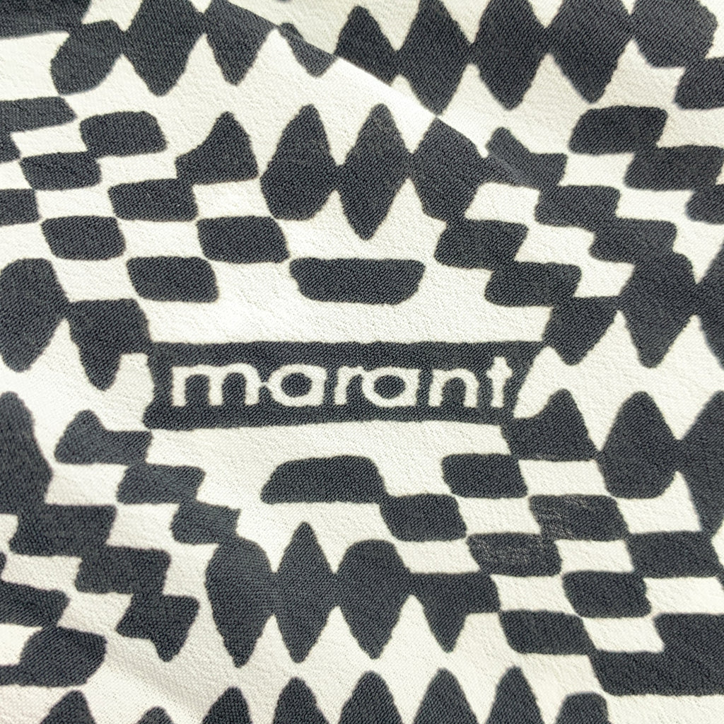 ISABEL MARANT ETOILE / 이사벨 마랑 에투아르 | JUPE ALONA / 비스코스 총무늬 로고 드로스트링 스커트 | 34 |