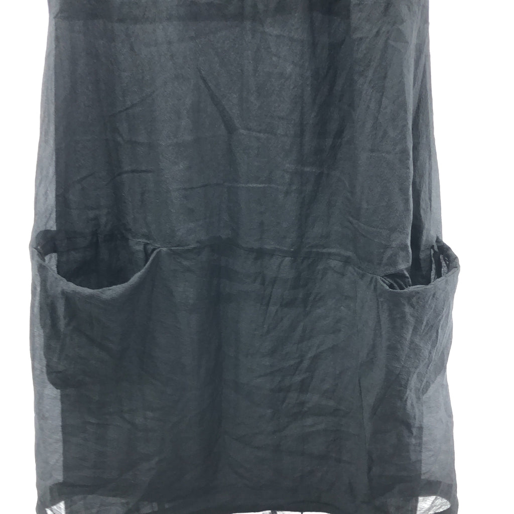 COMME des GARCONS COMME des GARCONS / コムコム | 2021SS | ポリエステル 製品加工 ポケット付き ドレス ワンピース / 総裏地 | M |