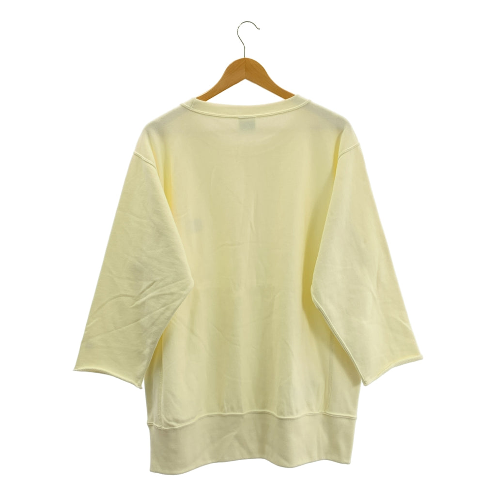 UNDER COVER | 2025春夏 | x Champion / Champion Logo珠繡反面編短衛衣 | M碼 | 男款