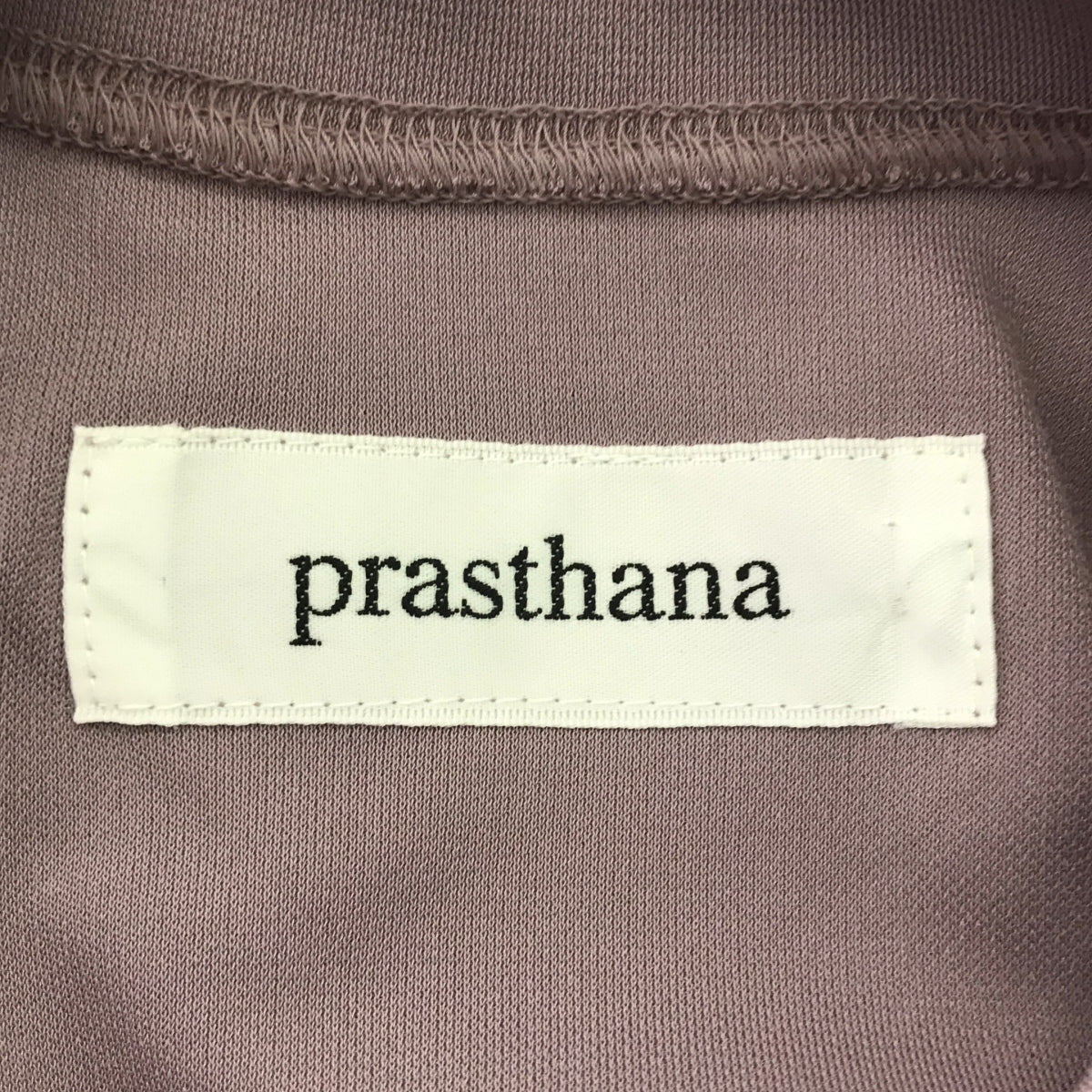 【신품】 prasthana / 프라스타나 | bi-color v neck T 셔츠 | M | 퍼플 계 | 남성