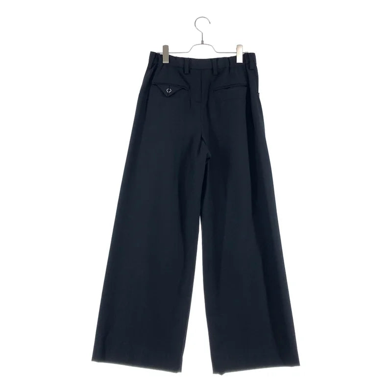 SUNSEA / サンシー | straight pants / ドローストリング ワイド スラックス パンツ | 2 | メンズ