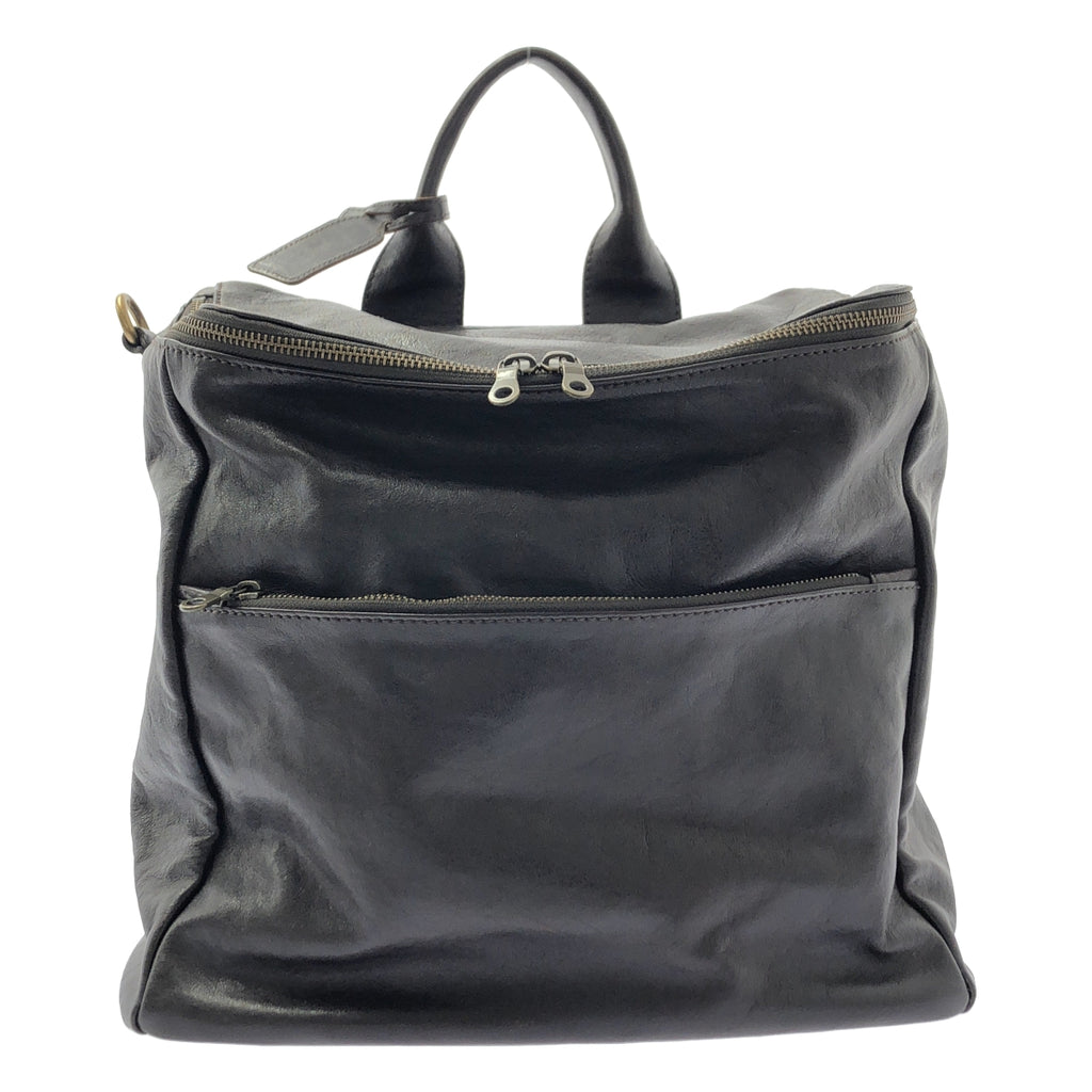 BEAU DESSIN / ボーデッサン | メシコ レザー 2way ショルダー バッグ | ブラウン | メンズ