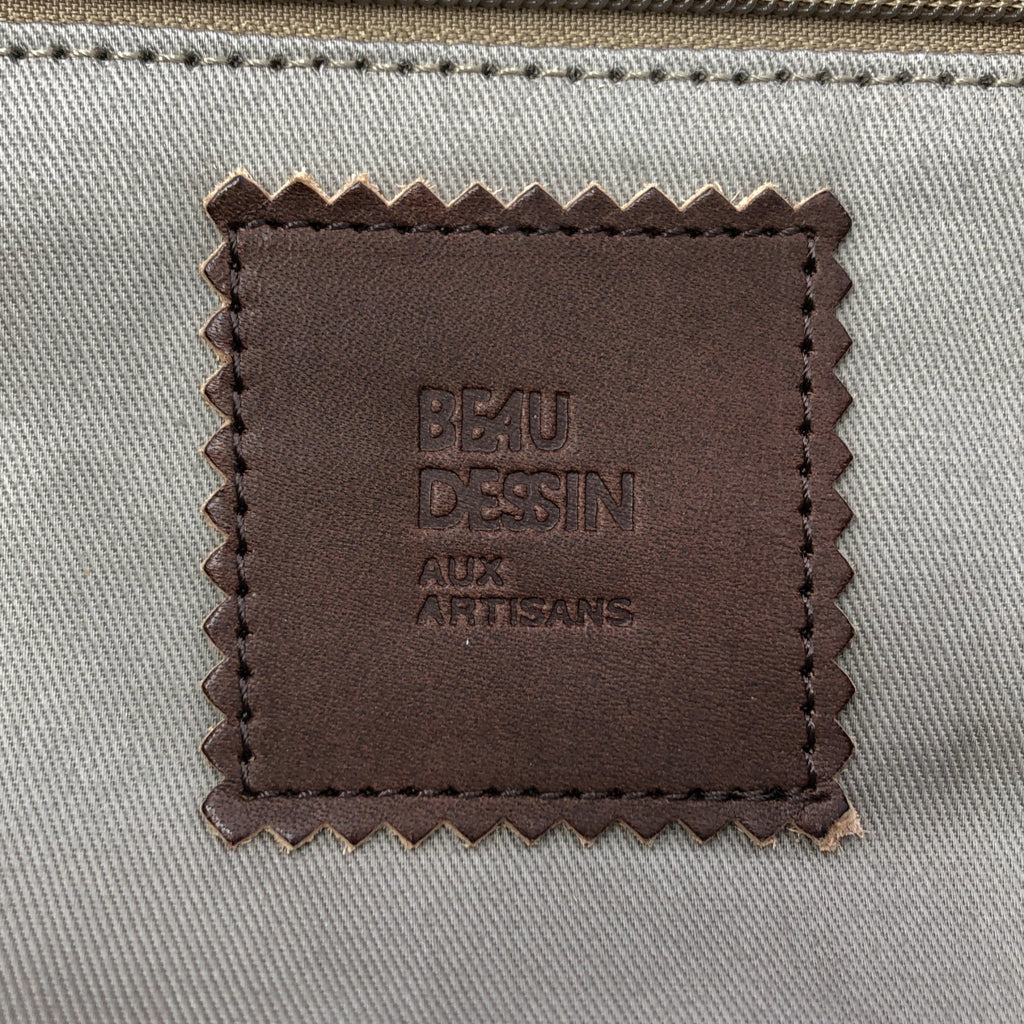 BEAU DESSIN / ボーデッサン | メシコ レザー 2way ショルダー バッグ | ブラウン | メンズ