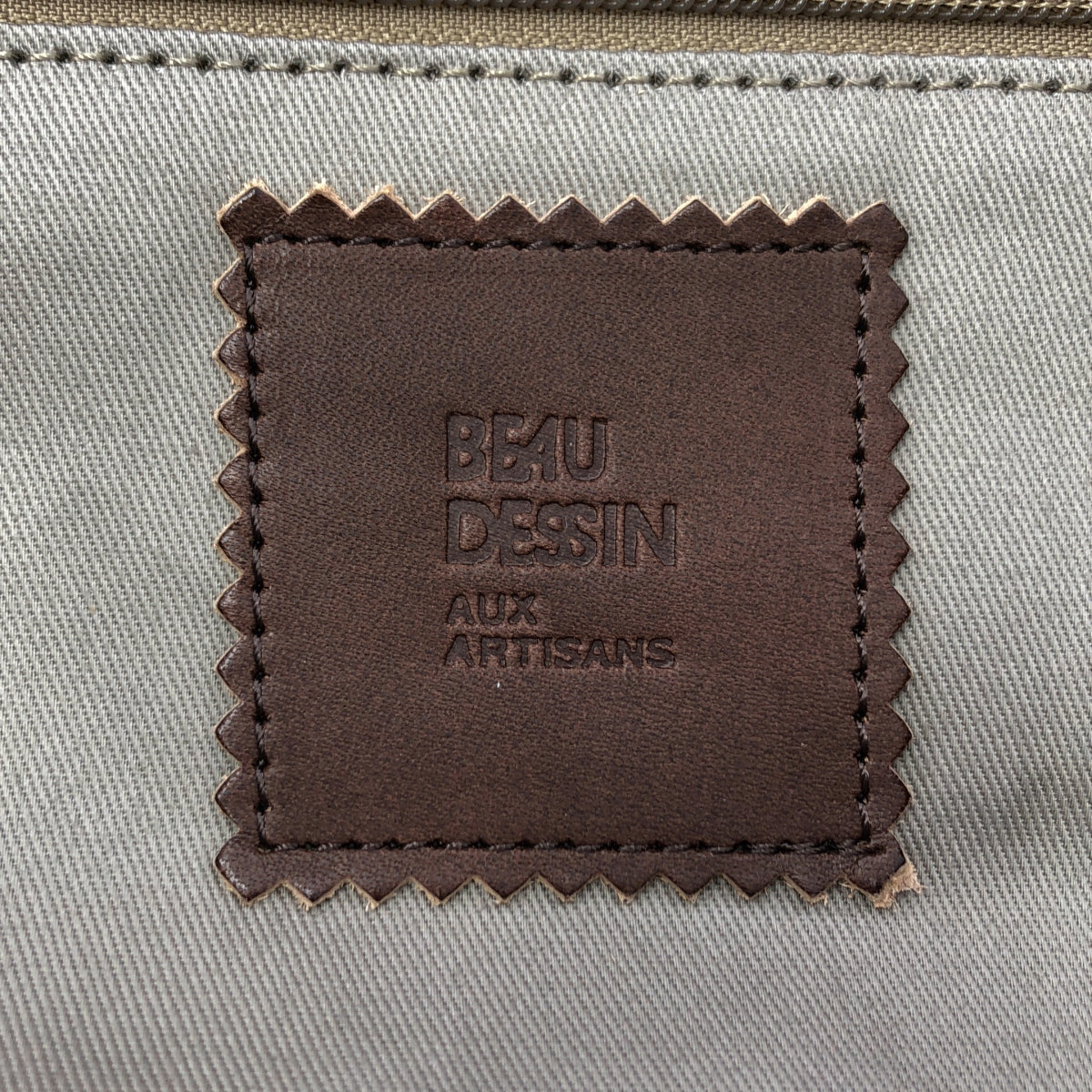 BEAU DESSIN / ボーデッサン | メシコ レザー 2way ショルダー バッグ | ブラウン | メンズ