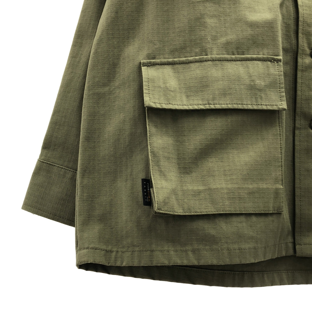 WTAPS / ダブルタップス | JUNGLE LS NYCO.RIPSTOP.CORDURA ジャングル ミリタリー ジャケット | 2 | カーキ | メンズ