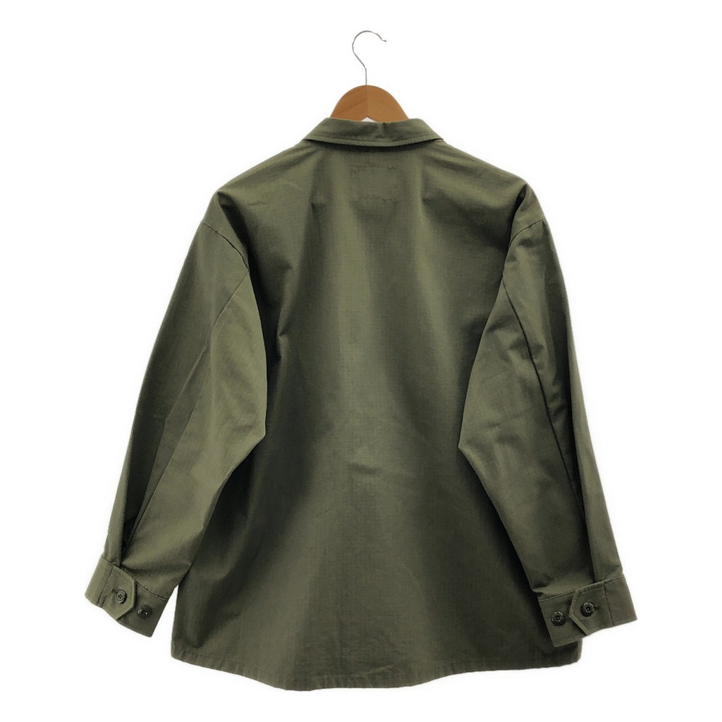 WTAPS / ダブルタップス | JUNGLE LS NYCO.RIPSTOP.CORDURA ジャングル ミリタリー ジャケット | 2 | カーキ | メンズ