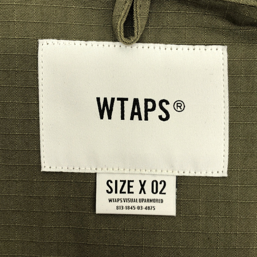 WTAPS / ダブルタップス | JUNGLE LS NYCO.RIPSTOP.CORDURA ジャングル ミリタリー ジャケット | 2 | カーキ | メンズ