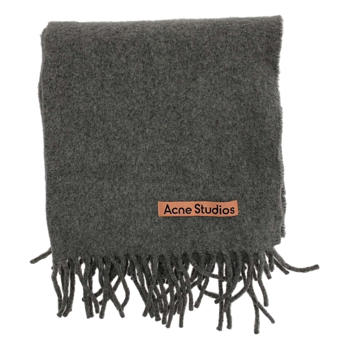 Acne Studios / アクネストゥディオズ | ウール フリンジマフラー ユニ
