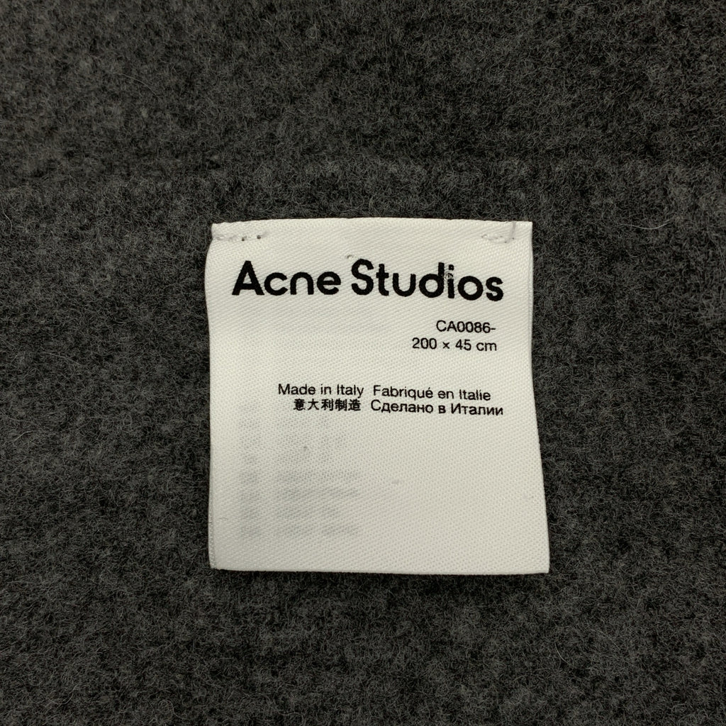 Acne Studios / 여드름 스튜디오 | 울 프린지 머플러 유니섹스 |
