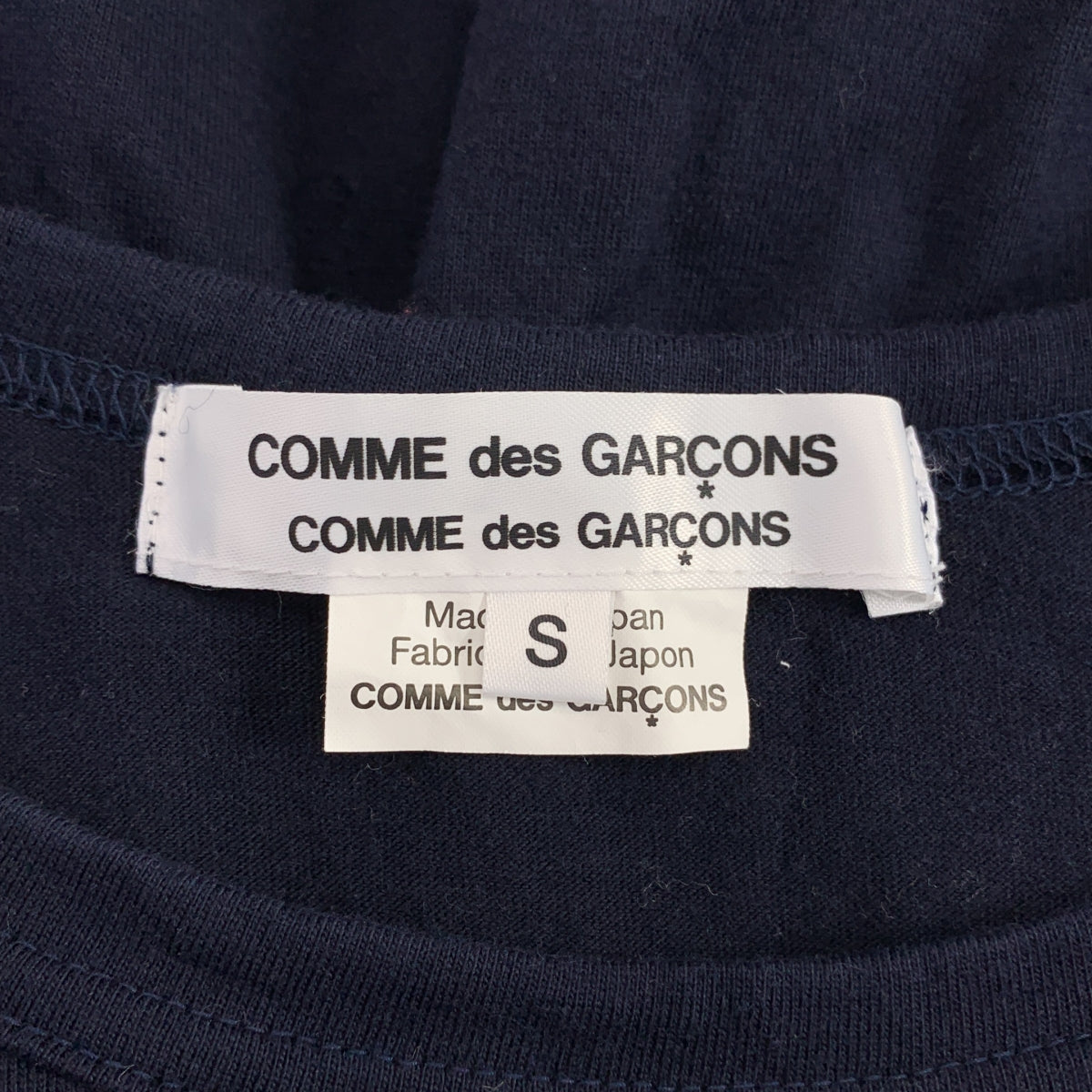 COMME des GARCONS COMME des GARCONS / コムコム | 2020SS | コットン クルーネックカットソー | S | レディース